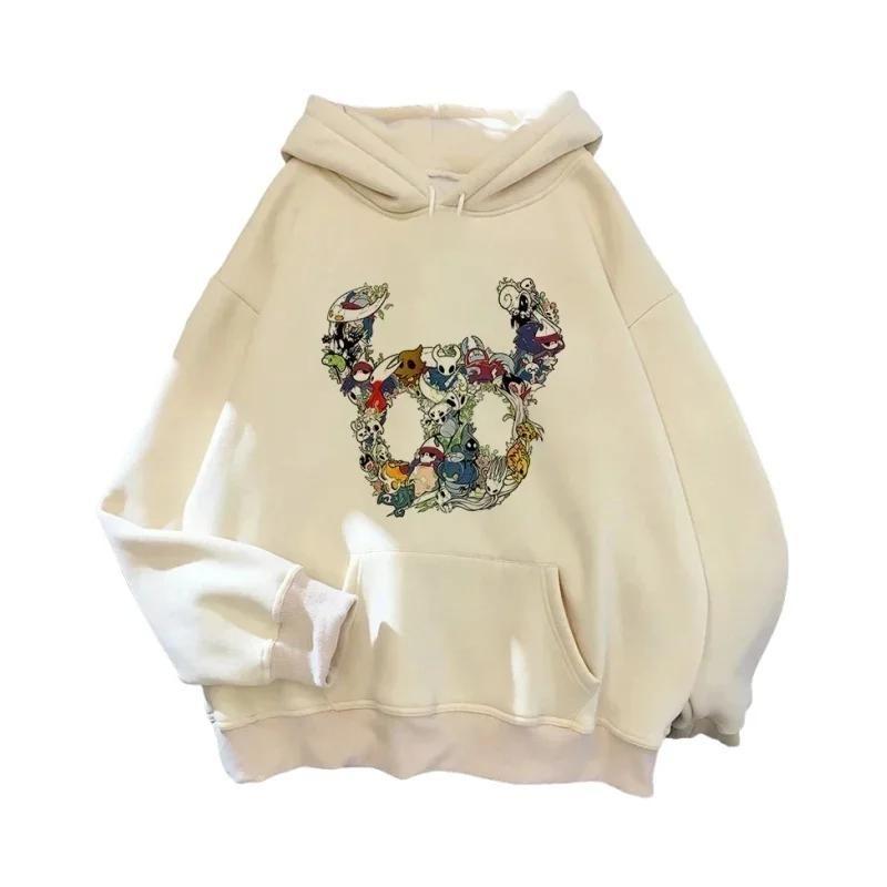 Hoodies Estilo Ulzzang Grunge Y2K Para Homens, Pullover Gráfico De